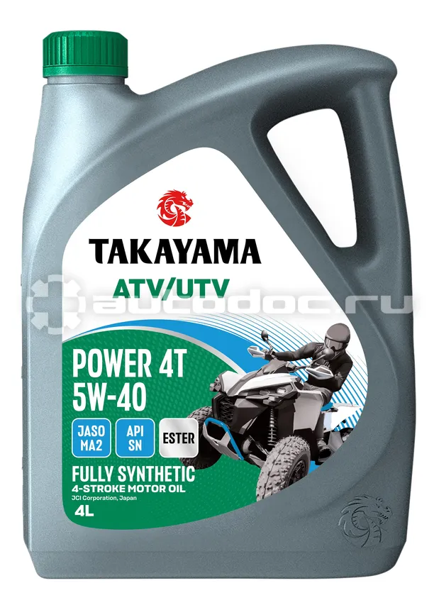 TAKAYAMA ATV/UTV POWER 4T 5W-40 SN JASO MA2