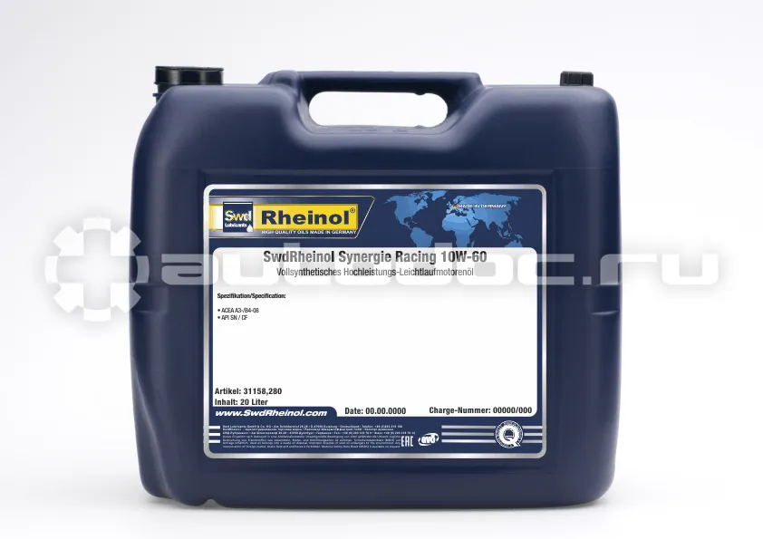 SWD RHEINOL Synergie Racing 10W60