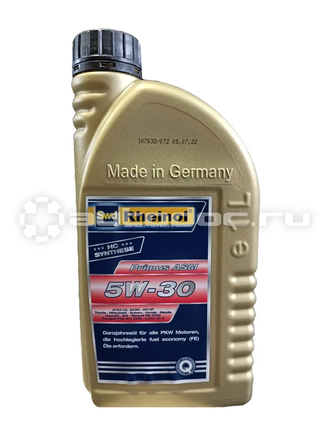 SWD RHEINOL Primus ASM 5W30