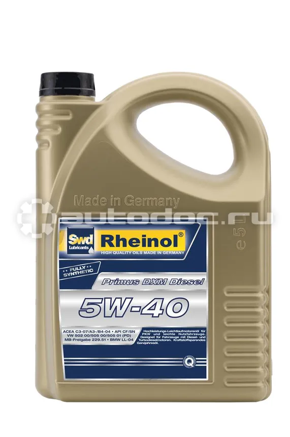 SWD RHEINOL Primus DXM Diesel 5W40