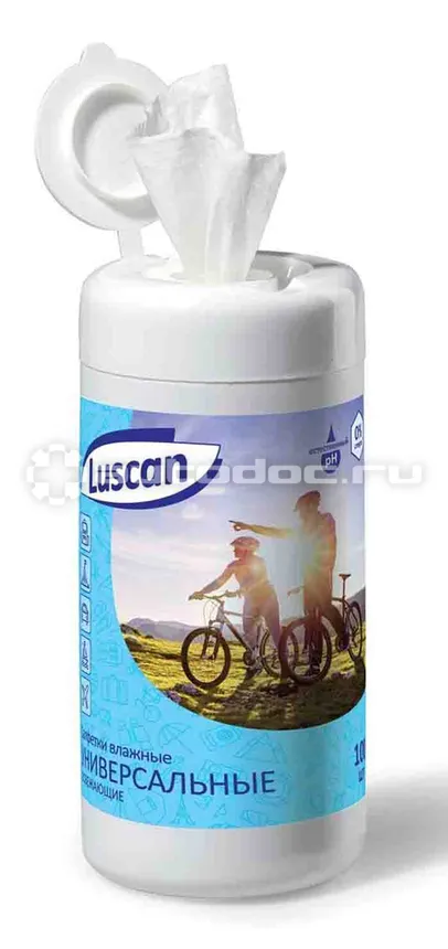 LUSCAN Салфетки влажные