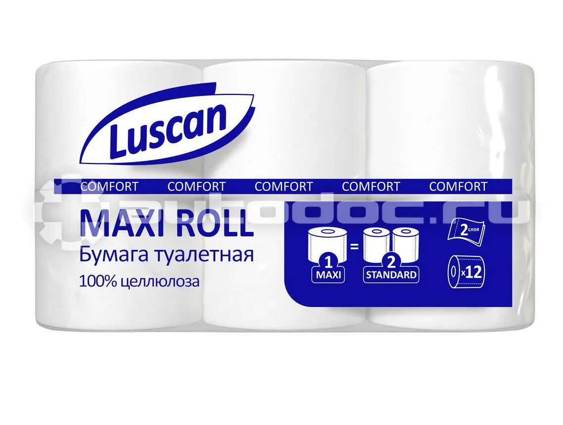 LUSCAN Бумага туалетная