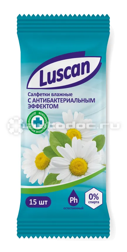 LUSCAN Салфетки влажные