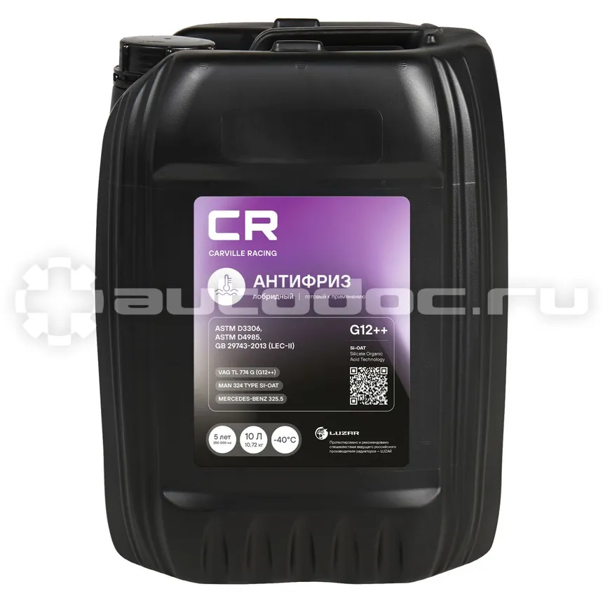 CARVILLE RACING Антифриз флуоресцентный G12++