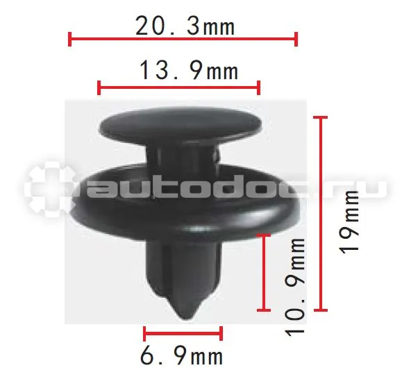 AUTOKREP AK1113403 Клипса
