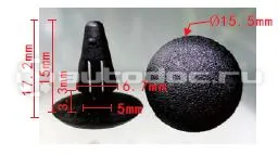 AUTOKREP Клипса Nissan