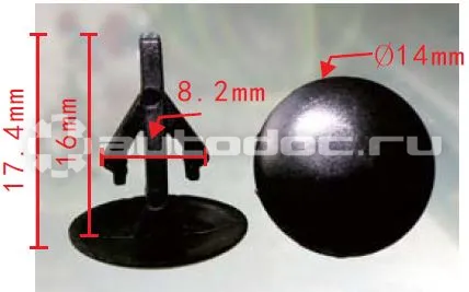 AUTOKREP AK1113435 Клипса