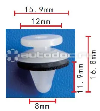 AUTOKREP AK1113576 Клипса Mitsubishi