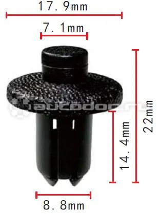 AUTOKREP AK1113737 Клипса