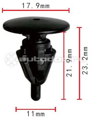 AUTOKREP AK1113756 Клипса