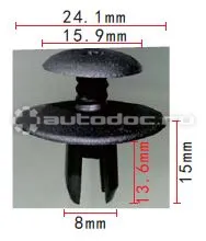 AUTOKREP Клипса
