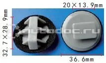 AUTOKREP AK1114432 Клипса