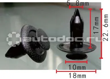AUTOKREP AK1114464 Клипса