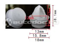 AUTOKREP AK1114469 Клипса