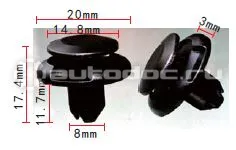 AUTOKREP Клипса