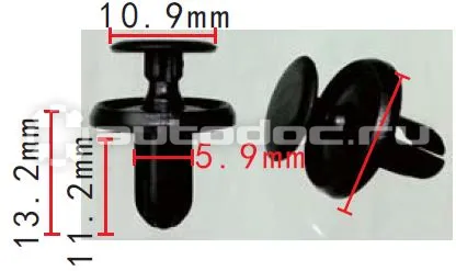 AUTOKREP AK1114673 Клипса крепления
