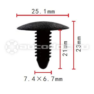 AUTOKREP AK777790 Держатель внутренней отделки Ford 1