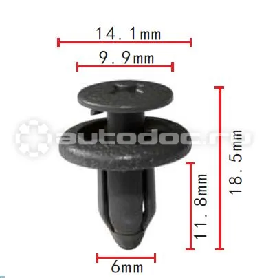 AUTOKREP Держатель внутренней отделки  GM