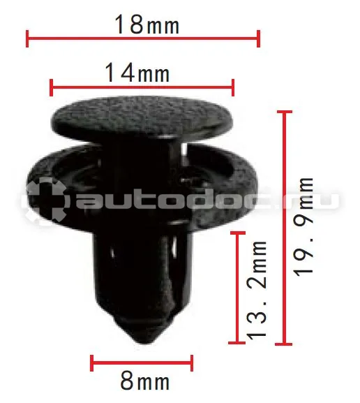 AUTOKREP Держатель бампера Infiniti, Nissan