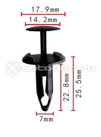 AUTOKREP AK778072 Держатель торпеды,бампера Ford 1
