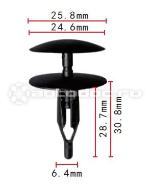 AUTOKREP AK778212 Держатель бампера Chrysler, Jeep