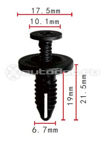 AUTOKREP AK778224 Держатель внутренней отделки Ford