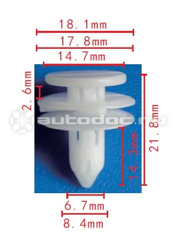 AUTOKREP AK778271 Держатель внутренней отделки двери Chrysler, Jeep 4