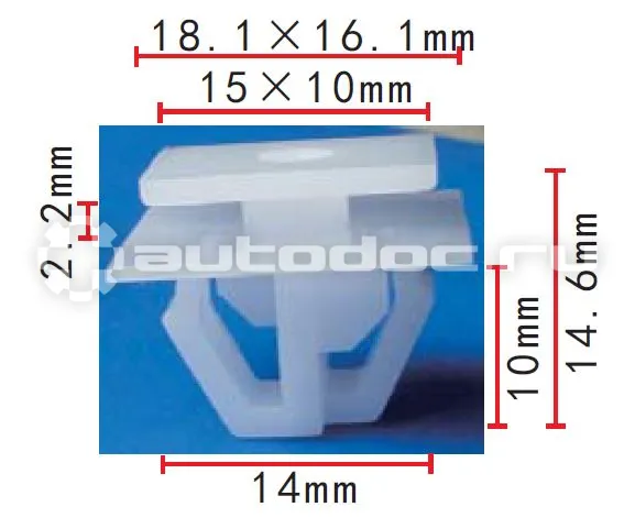 AUTOKREP AK778415 Держатель молдинга  Hyundai, SsangYong