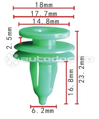 AUTOKREP AK778507 Держатель дверной Chrysler 4