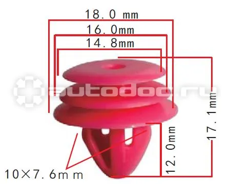 AUTOKREP AK778638 Держатель дверной