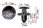 AUTOKREP AK99016 Клипса