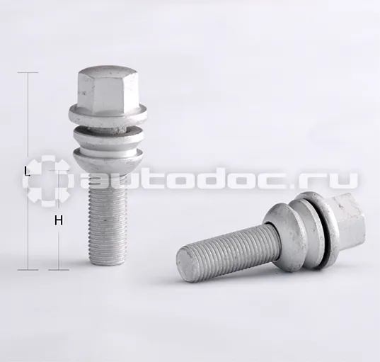 AUTOKREP Болт колесный VAG M14x1,5 (14x62x1,5)