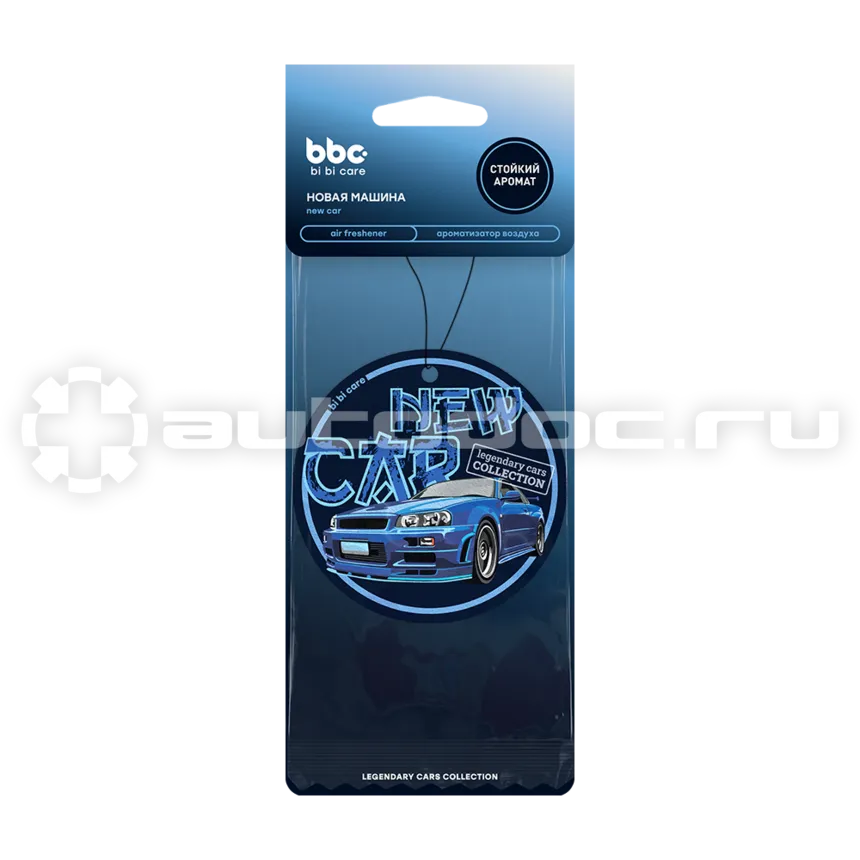BIBICARE Ароматизатор картонный Новая машина