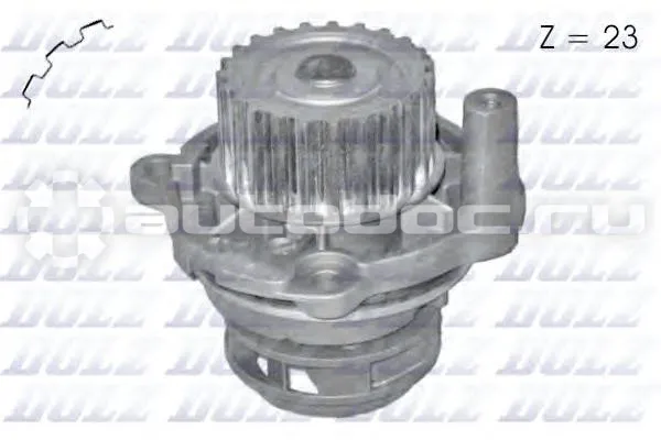 Насос водяного охлаждения Audi A3 96-13 / A4 00-09 AEH;AHL;ALT;ALZ;ANA;AWA;AXW;BFQ;BGU;BLR;BLX;BMB;B