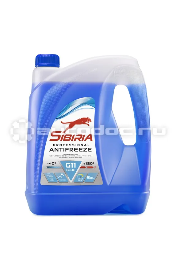 SIBIRIA Антифриз -40 G11 (синий)