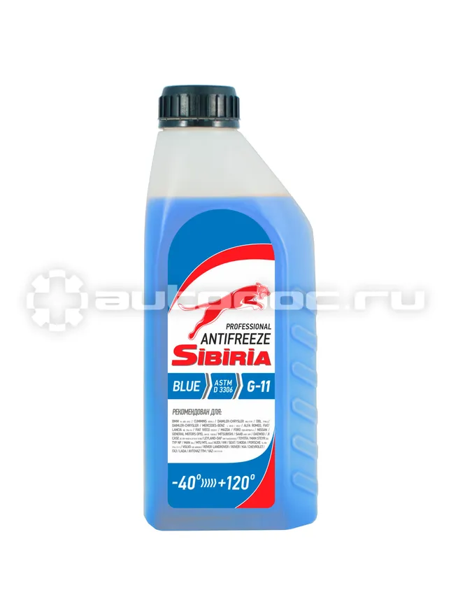 SIBIRIA Антифриз -40 G11 (синий)