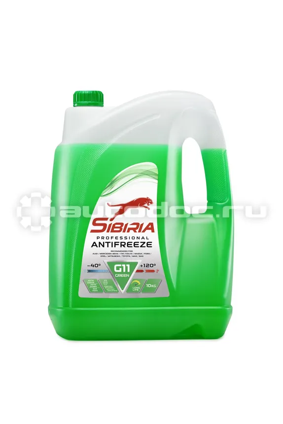 SIBIRIA Антифриз -40 G11 (зеленый)