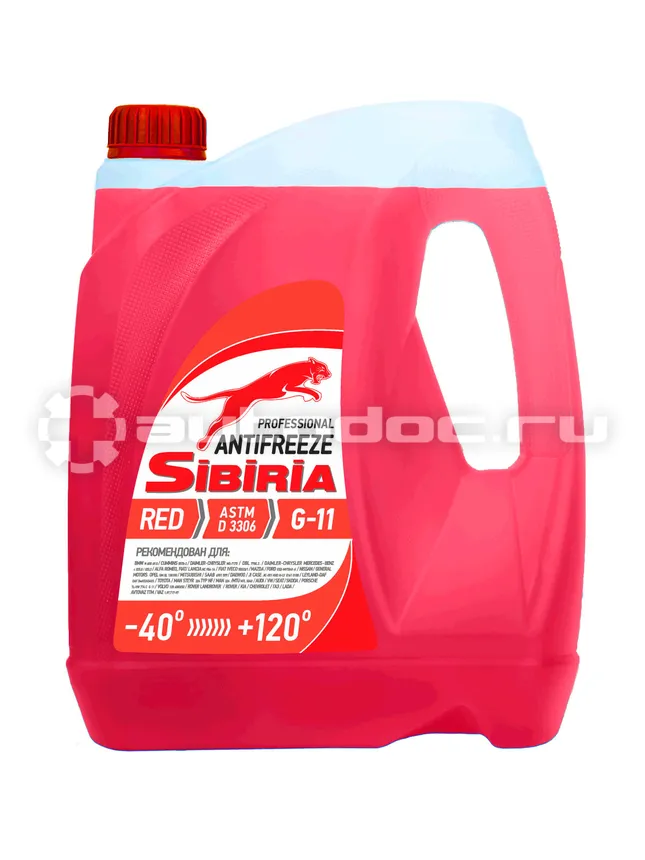 SIBIRIA Антифриз -40 G11 (красный)