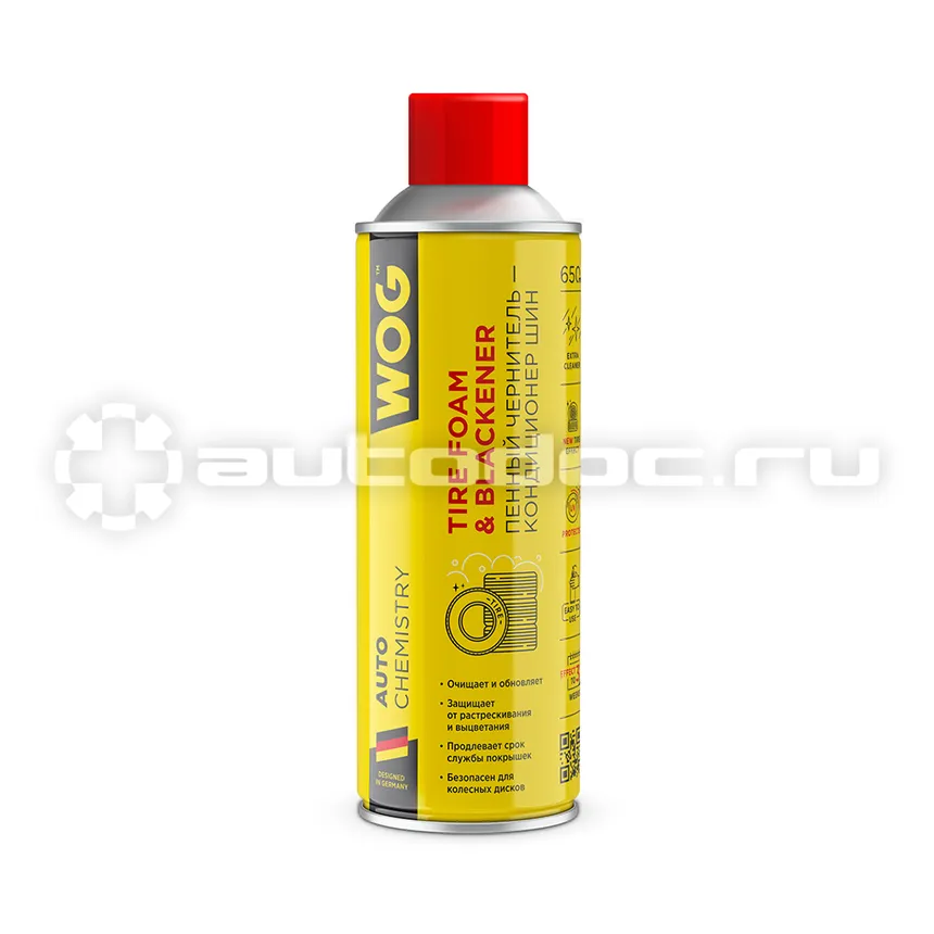 WOG Очиститель-кондиционер шин TIRE FOAM BLACKENER