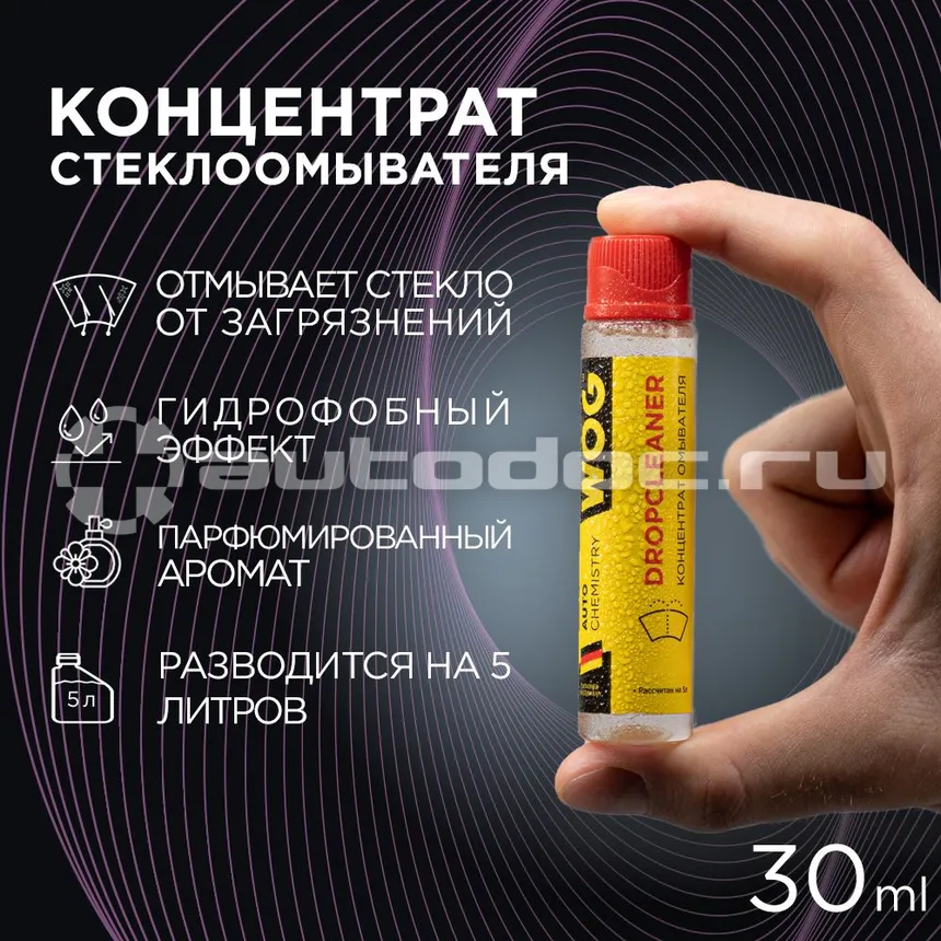 WOG Ультраконцентрат стеклоомывающей жидкости фруктово-ягодный