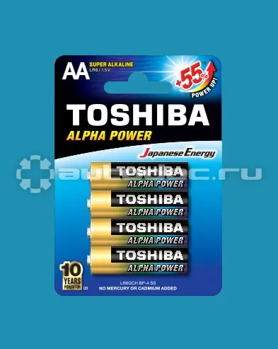 TOSHIBA Батарейки LR6 AA 1,5V