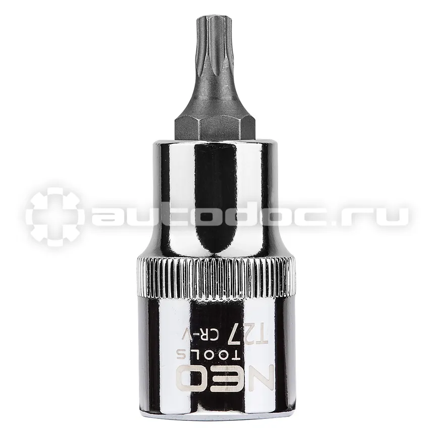 NEO TOOLS Головка торцевая с битой-вставкой Torx 1 | 2", T27 x 55 мм