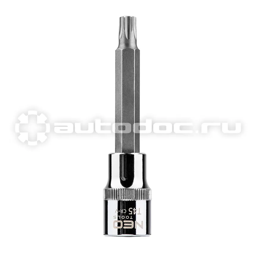 NEO TOOLS Головка торцевая с битой-вставкой Torx 1 | 2", T45 x 100 мм