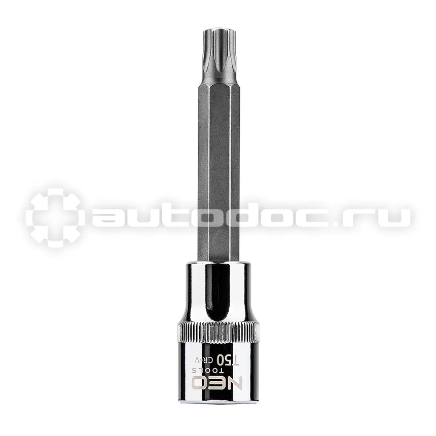 NEO TOOLS Головка торцевая с битой-вставкой Torx 1 | 2", T50 x 100 мм