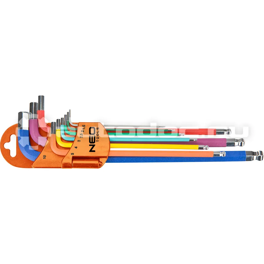 NEO TOOLS 09512 Ключи шестигранные