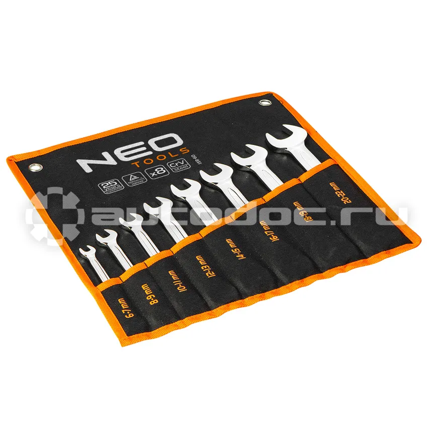 NEO TOOLS 09851 Ключи рожковые
