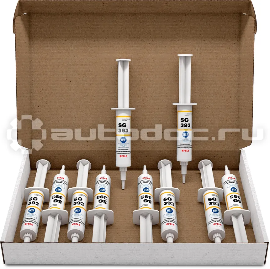 EFELE SG-393 Силиконовая уплотнительная смазка c пищевым допуском