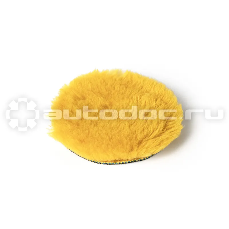 SHINE SYSTEMS Yellow Wool Pad Полировальный круг из желтого меха, 130 мм