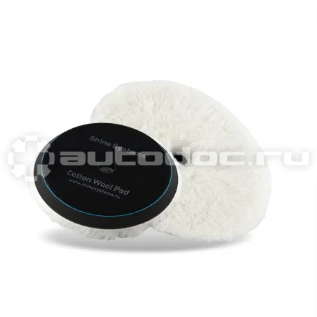 SHINE SYSTEMS Cotton Wool Pad Полировальный круг мех с хлопком