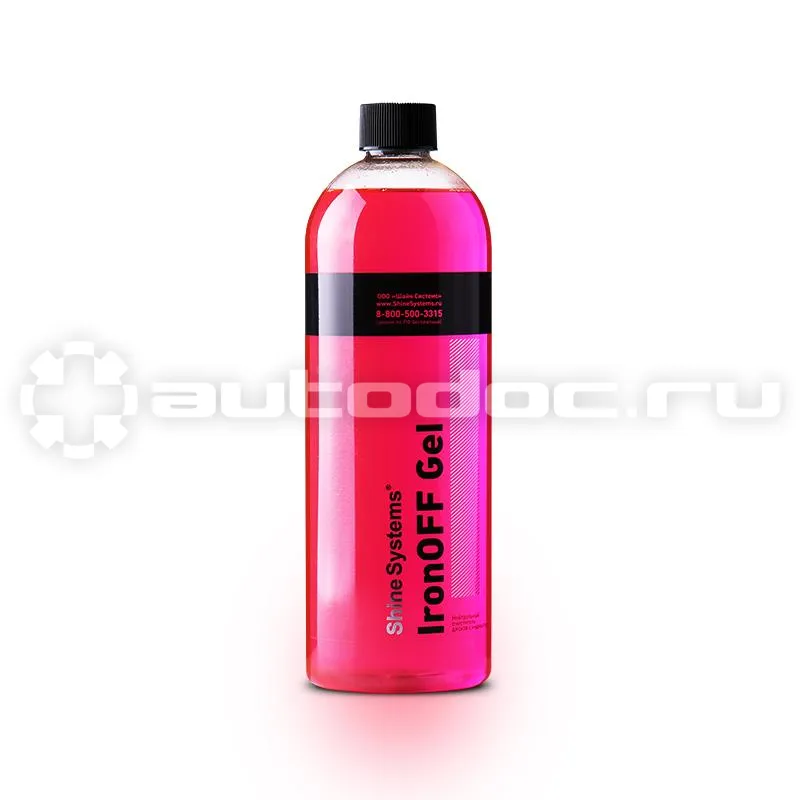 SHINE SYSTEMS IronOFF Gel Нейтральный очиститель дисков с индикатором